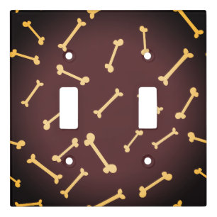 Spooky Seamless Pattern N (Style: 1) Light Switch Cover