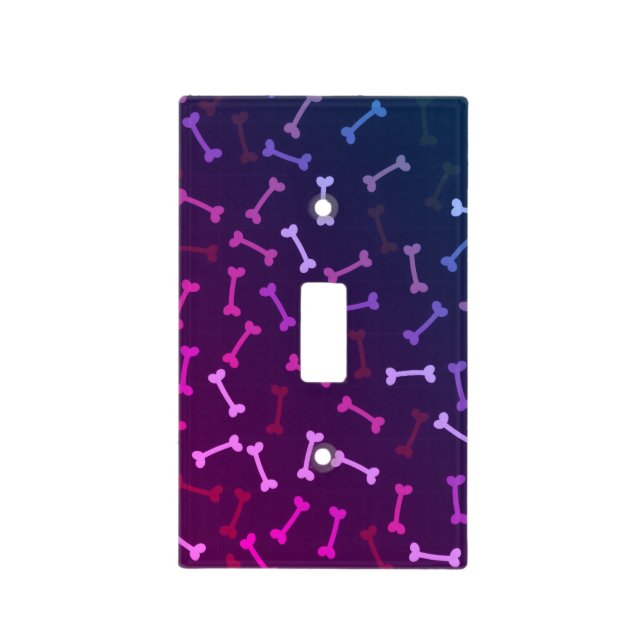 Spooky Seamless Pattern O (Style: 1) Light Switch Cover (Front)