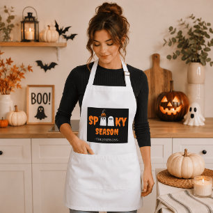 Spooky Season Apron – Funny Halloween Kitchen Gift