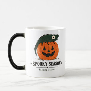 Spooky Season Basking Season Bearded Dragon Art Color Morph Mug