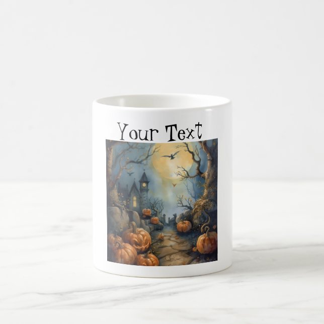 Spooky Season Coffee Cup. Mug (Center)