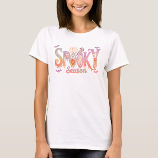 Spooky Season Cute Halloween Aesthetic T-Shirt