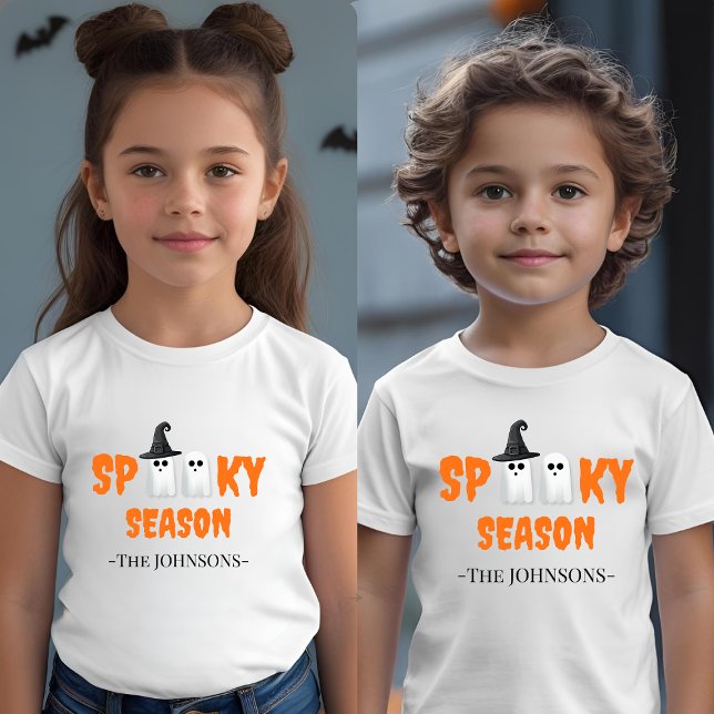 Spooky Season – Cute Halloween Outfiit Toddler T-shirt (Creator Uploaded)