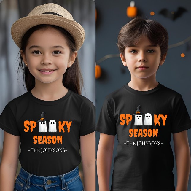 Spooky Season – Cute Halloween Outfiit Toddler T-shirt (Creator Uploaded)