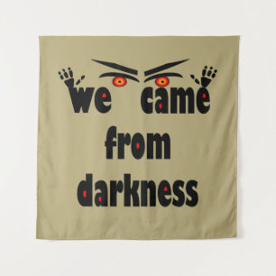 Spooky season funny Halloween Tapestry