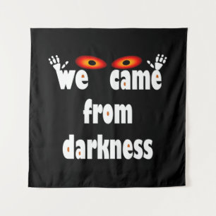 Spooky season funny Halloween Tapestry