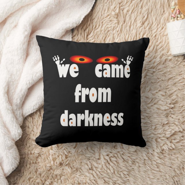 Spooky season funny Halloween Throw Pillow (Blanket)