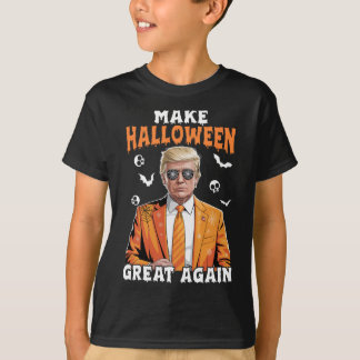 Spooky Season Funny Make Halloween Great Again Don T-Shirt