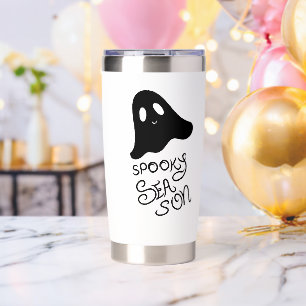 Spooky Season Ghost Halloween Insulated Tumbler