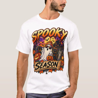 Spooky Season Ghost Parade T-Shirt