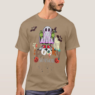 Spooky Season Groovy Ghost 112 T-Shirt