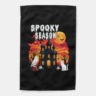 Spooky Season Halloween (2) Garden Flag