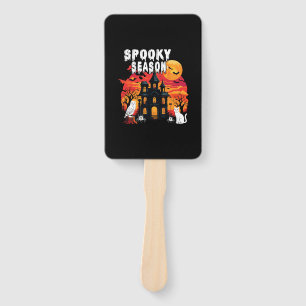 Spooky Season Halloween (2) Hand Fan