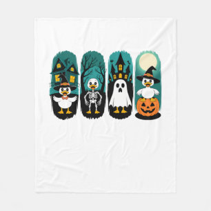 Spooky Season Halloween Fleece Blanket