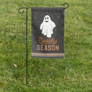 Spooky Season Halloween Ghost  Garden Flag