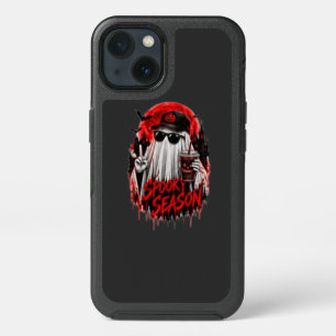 Spooky Season Halloween Ghost Gothic Pumpkin Desig iPhone 13 Case