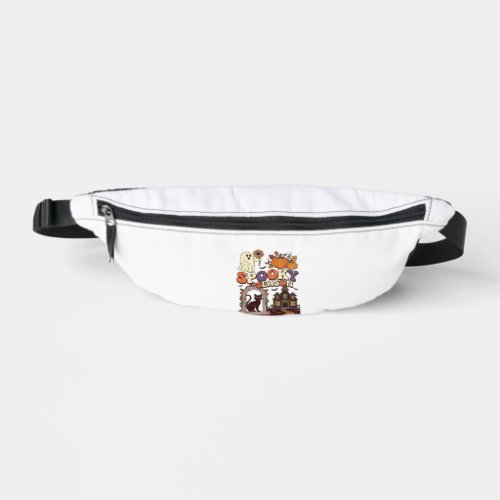 Spooky Season Halloween Ghost Pumpkin Black Cat Ha Fanny Pack