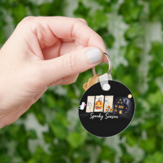 Spooky Season Halloween Keychain