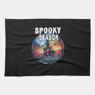 Spooky Season Halloween Kitchen Towel