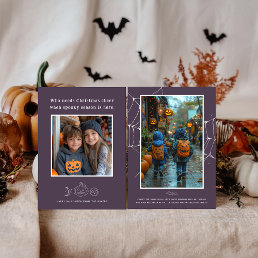 Spooky Season Halloween Photo Card