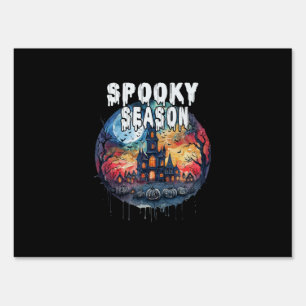Spooky Season Halloween Sign