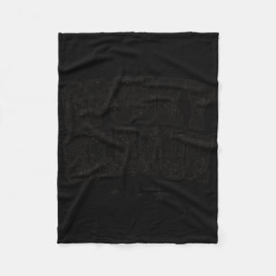 Spooky Season Halloween Spider Webs Varsity Text W Fleece Blanket