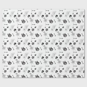 “Spooky Season” Halloween Wrapping Paper