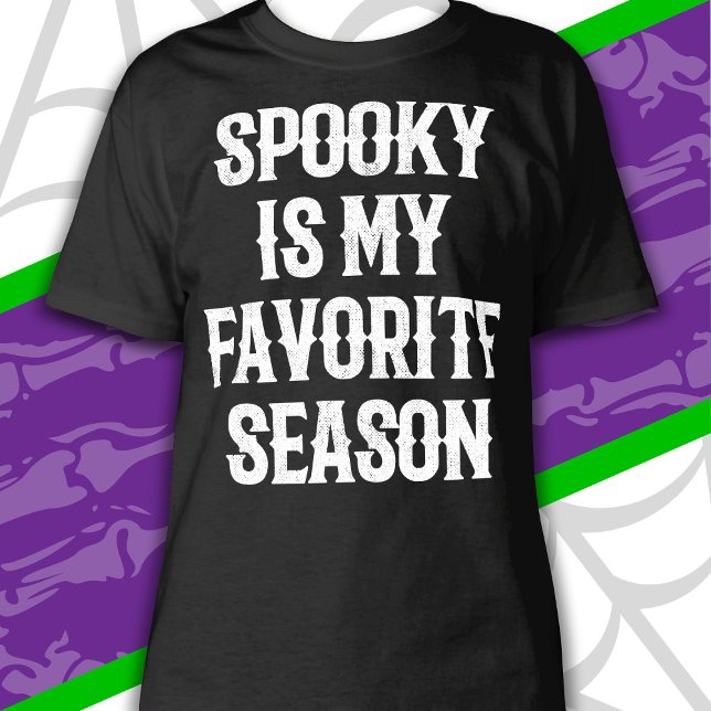 Spooky Season Happy Halloween Funny Halloween T-Shirt (Creator Uploaded)