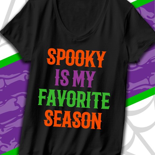 Spooky Season Happy Halloween Funny Halloween T_Shirt