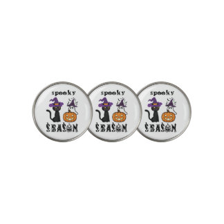 spooky season Happy Halloween Golf Ball Marker
