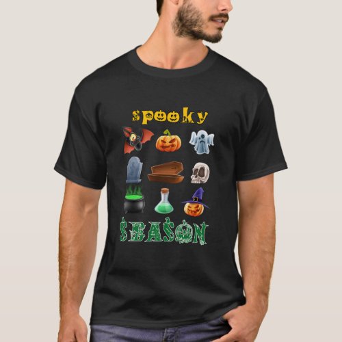 spooky season Happy Halloween T-Shirt