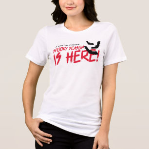 Spooky Season Is Here Halloween Shirt – Bats 