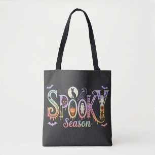 Spooky Season Pastel Gothic Tote Bag