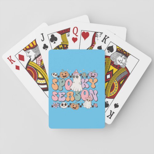 Spooky Season Poker Cards