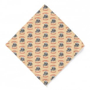 Spooky Season Scary Skull Halloween Bandana