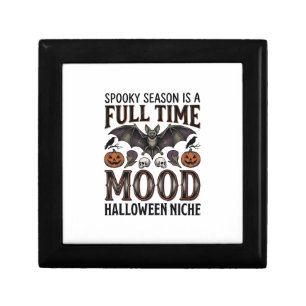 Spooky Season Shirt Vintage Engraving Halloween Gr Gift Box