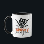 Spooky Season Spooky Mug<br><div class="desc">Let's get spooky! It's Halloween and Chill time so get cozy and enjoy a cup of coffee,  tea,  or cocoa in a spooky mug!</div>