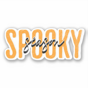 Spooky season sticker