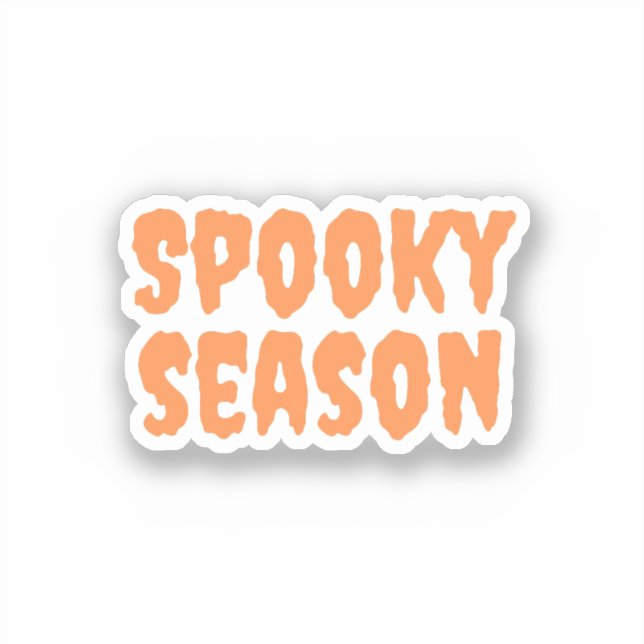 Spooky Season Sticker (Front)