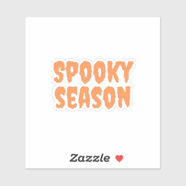 Spooky Season Sticker (Sheet)