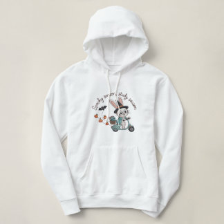 Spooky Season Study Season Nursing Bunny Hoodie