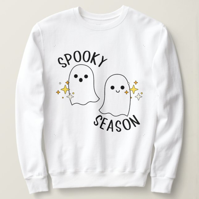 spooky season sweatshirt (Design Front)