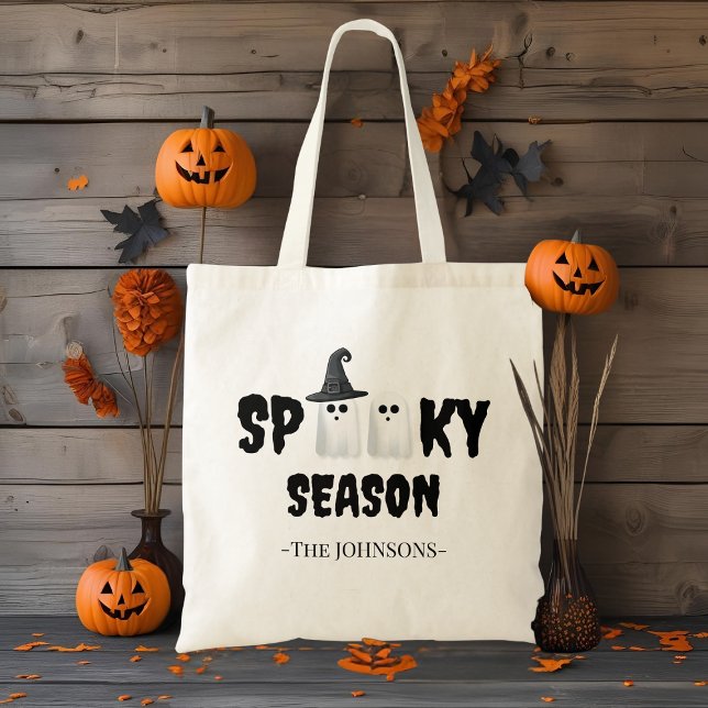 Spooky Season Tote Bag – Trick or Treat Bag (Creator Uploaded)