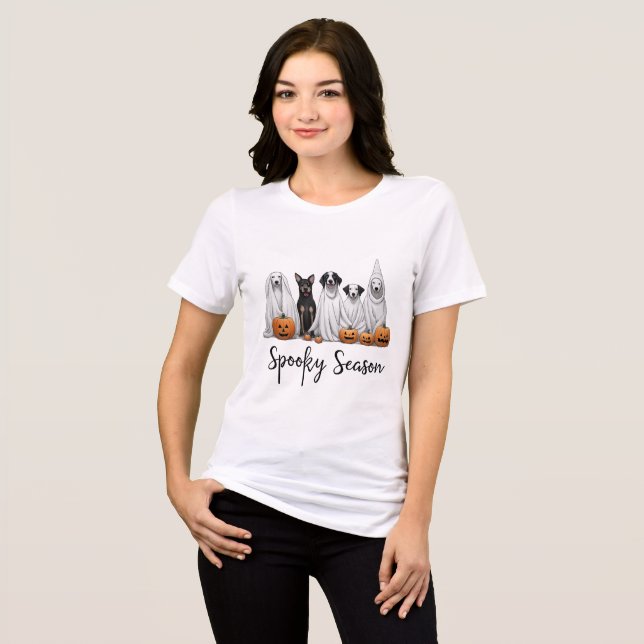 Spooky season Tshirt Dog (Front Full)