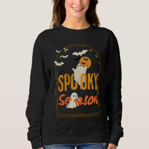 Spooky season vintage retro Halloween gifts Sweatshirt