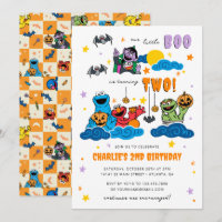 Spooky Sesame Street Halloween Birthday