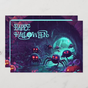 Spooky Sewer Spider Surprise Card