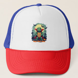 Spooky Shell Surprise Turtle Trucker Hat