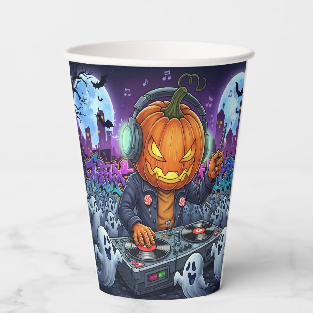 Spooky Sip Session Paper Cups (Front)