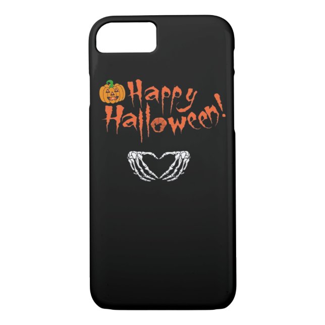 Spooky Skeleton Hands. Happy Halloween.  Case-Mate iPhone Case (Back)